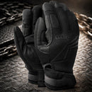 TAMREX PRO - 6000 Tactical Gloves Durable Diamond Grip Velcro Closure Black - GoMilitar