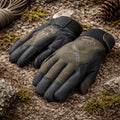 TAMREX ProGrip Thermo Winterhandschoenen HexaGrip Lederen Palm Geïsoleerd Olijf