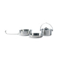 Ensemble de cuisson d'extérieur Tatonka pour ragoût, marmite compacte en acier inoxydable pour camping et randonnée