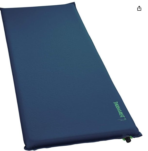 Therm-a-Rest BaseCamp XL Zelfopblaasbaar slaapmatje 196cm Poseidon Blauw