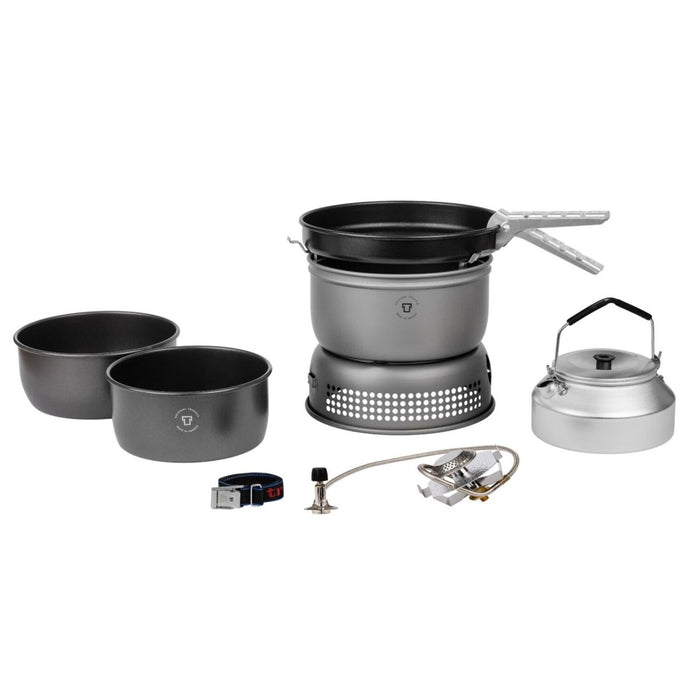 Trangia compacte draagbare campingkachelset hard geanodiseerd aluminium lichtgewicht - GoMilitar