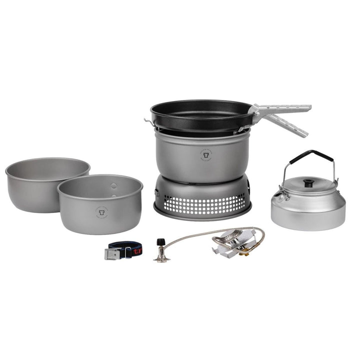 Ensemble de réchaud compact Trangia 1,75 L en aluminium anodisé dur sac à dos léger - GoMilitar