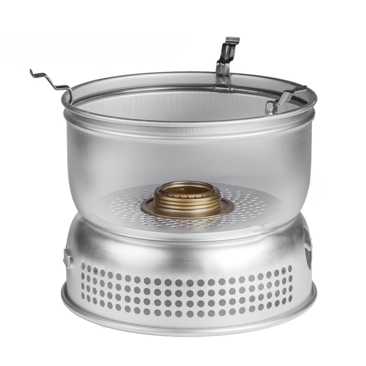 Ensemble de réchaud compact à brûleur à combustible léger en aluminium Trangia, ustensiles de cuisine pour le camping