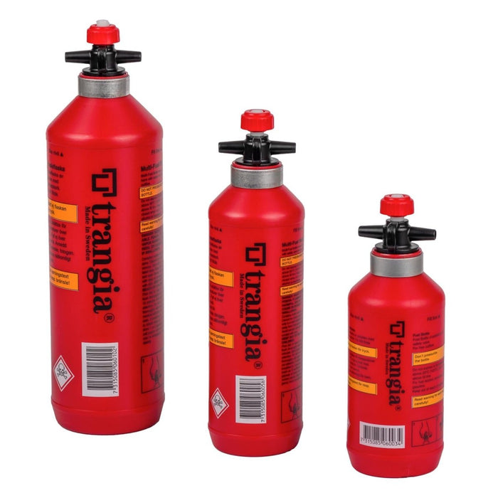 Trangia fles vloeibare brandstof benzinebrander polyethyleen fles buiten kamperen Rood - GoMilitar