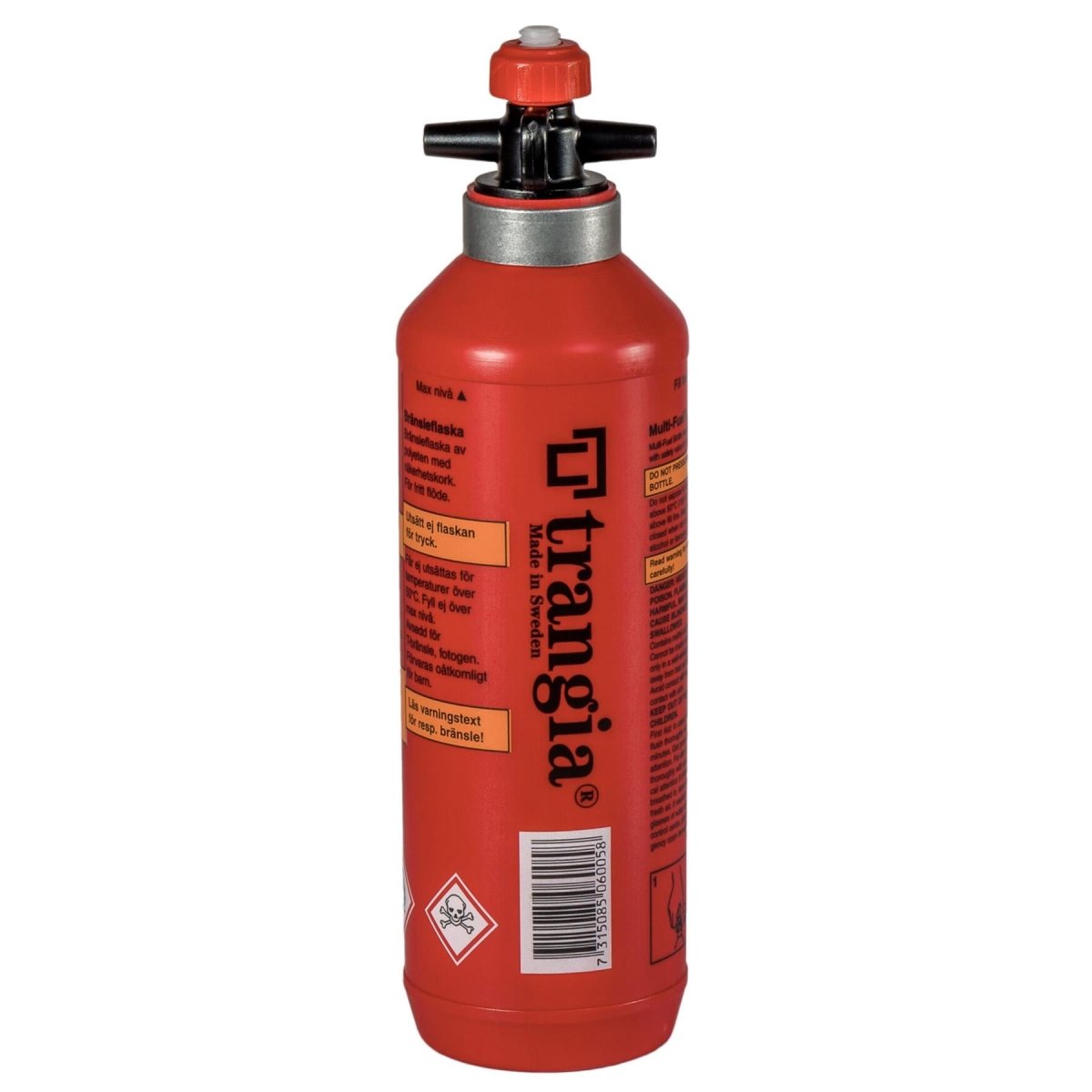 Trangia vloeibare brandstoffles benzine brander polyethyleen kolf buiten camping rood