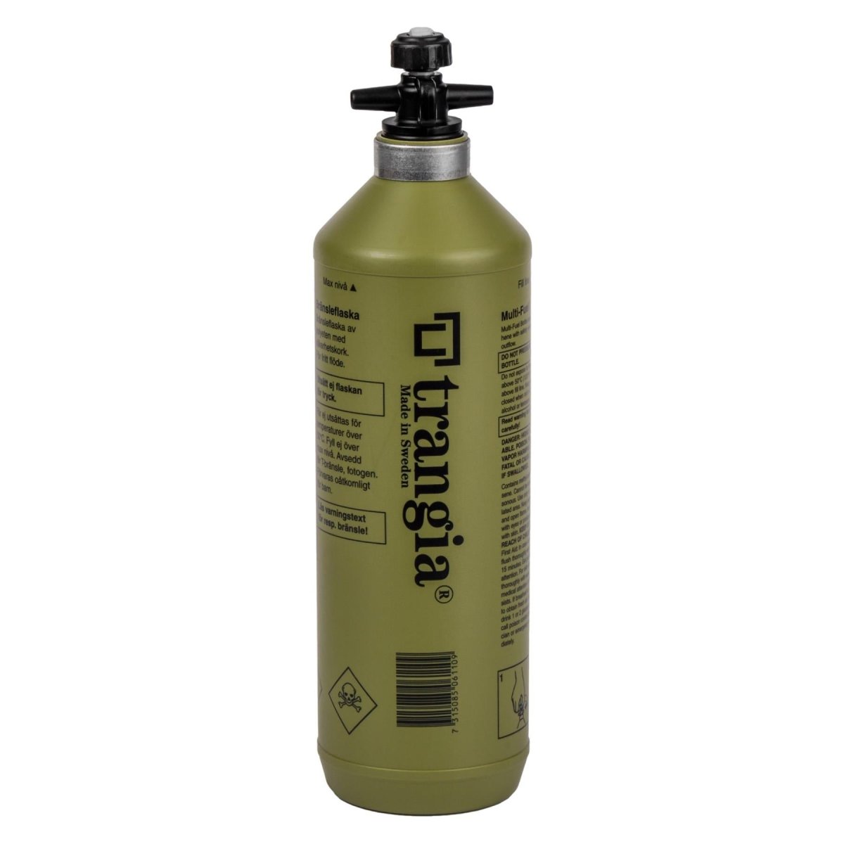 Trangia vloeibare brandstoffles benzine brander polyethyleen kolf buitenlucht olijf