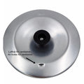 Bouilloire Trangia avec couvercle et poignée pliable en aluminium de 0,9 L pour la randonnée