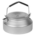 Bouilloire Trangia avec couvercle et poignée pliable en aluminium de 0,9 L pour la randonnée