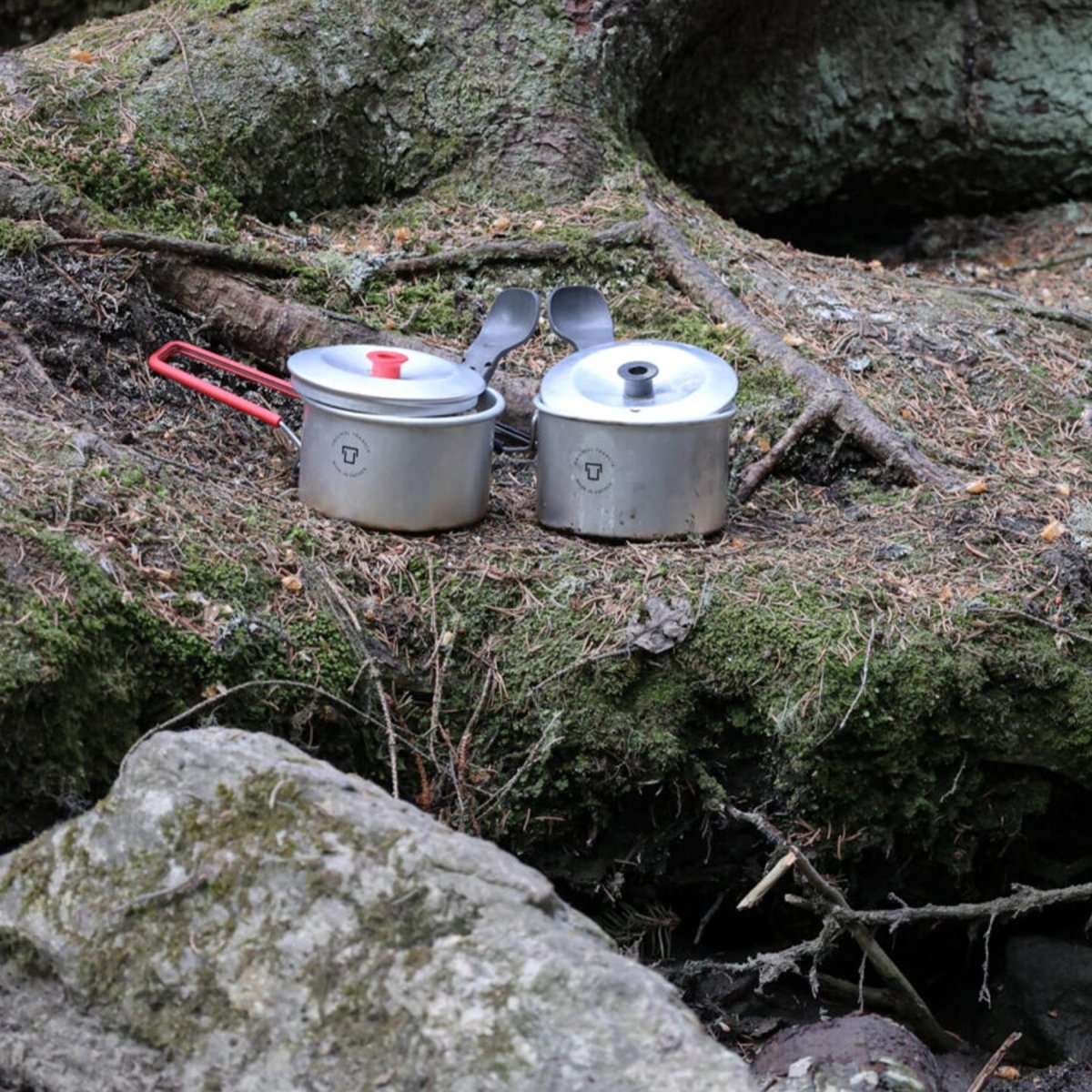 Trangia Micro Light Compact Ultralight Forn Set Backpacking Outdoor Portable