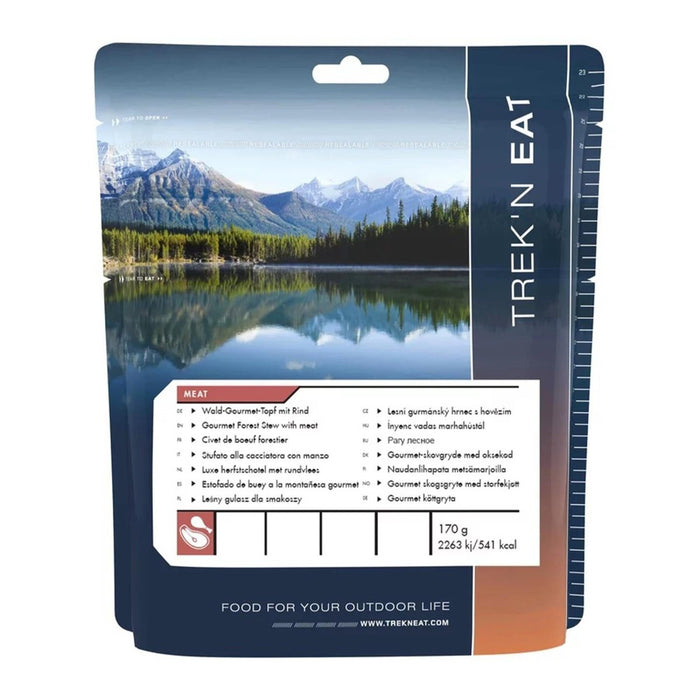 Trek'N Eat Repas principal Gourmet Forest Ration d'urgence déshydratée camping - GoMilitar