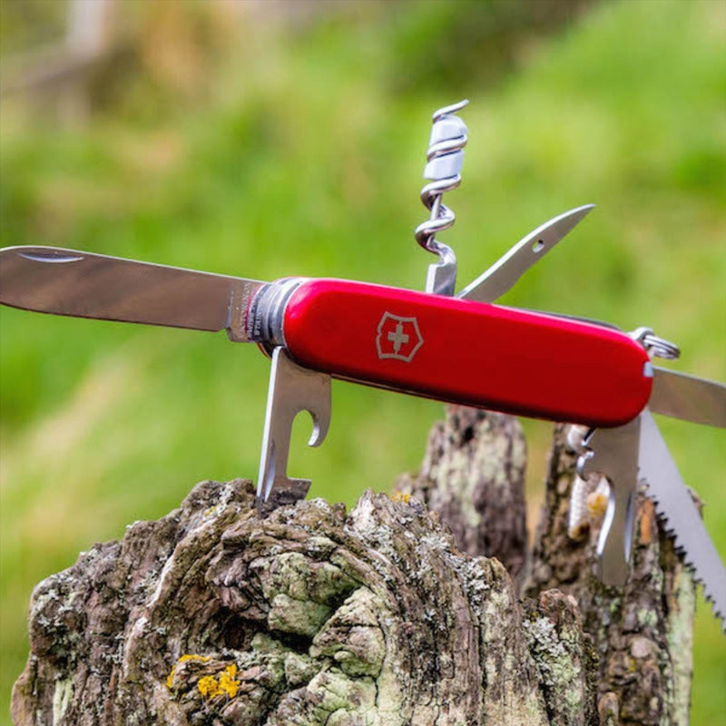 Victorinox Camper Multi Tool Knife 13 Functions 91 mm Pocket EDC Tool Red
