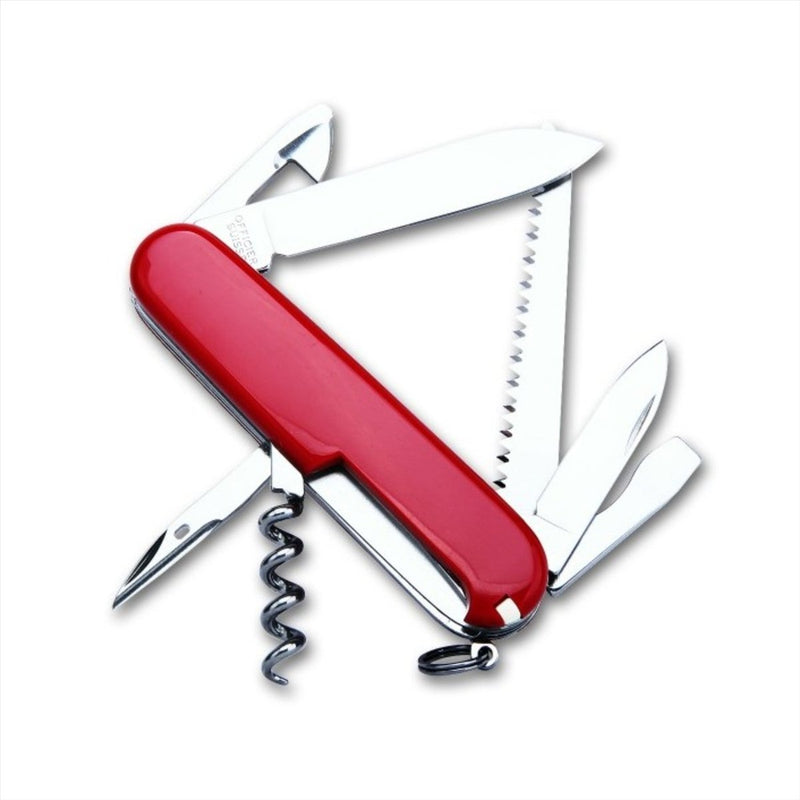Victorinox Camper Multi Tool Knife 13 Functions 91 mm Pocket EDC Tool Red