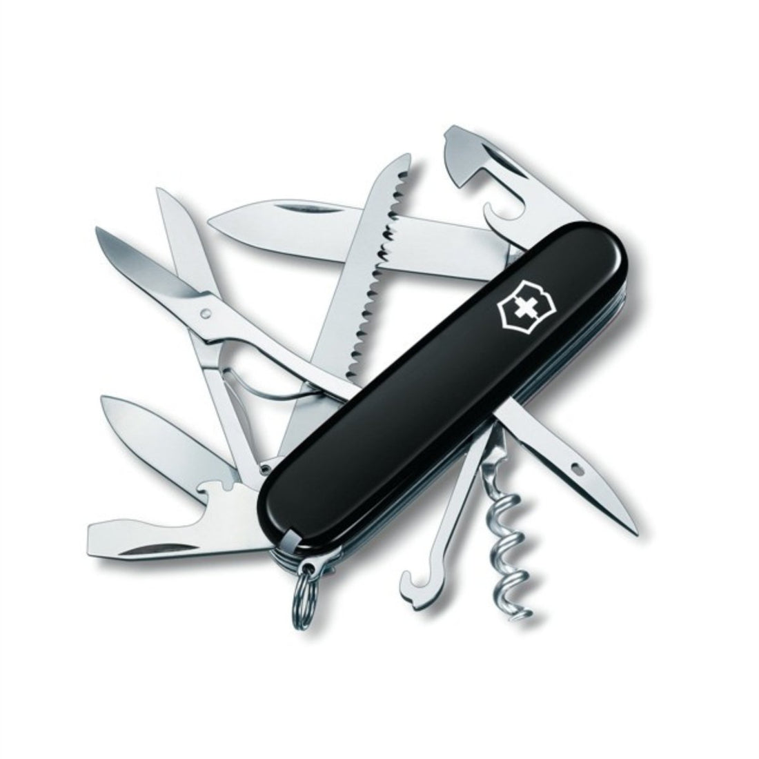 Victorinox Huntsman Couteau Suisse 91mm Multi Tool 15 Fonctions Noir