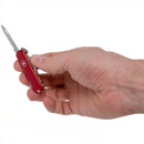 Couteau multi-outils Rally Victorinox 9 fonctions Celidor manche plastique rouge