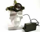 Lampe frontale militaire suédoise vintage Lampe de poche frontale