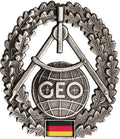 Véritable insigne de béret de l'armée allemande Cocarde Force topographique Service géographique