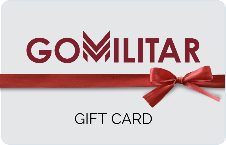 Carte cadeau pour équipement militaire sur GoMilitar.com
