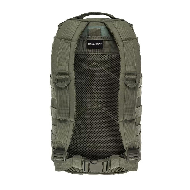 MIL-TEC U.S. Assault style tactical backpack 20L hiking outdoor daypack olive padded back