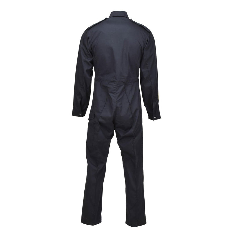 British Military mechanic coverall uniform work jumpsuit black