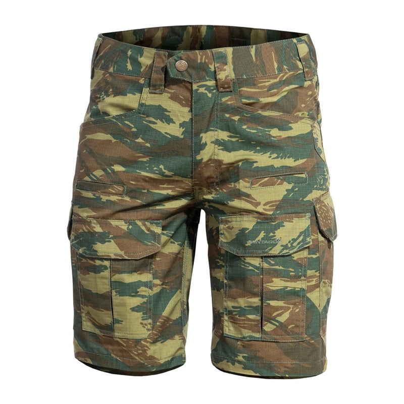 PENTAGON Lycos Short Pants ripstop strong durable material camouflage short triple stitched reinforced pockets