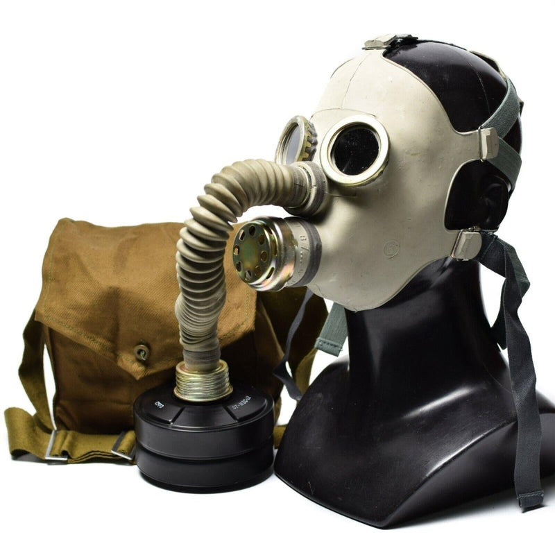 Soviet Russian gas mask PDF-7 Child full set NATO Filter CF F3 NBC 40 mm Vintage